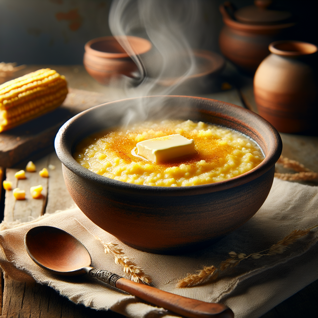 Nationalgericht Lesotho: #Cornbread Porridge# (Rezept)