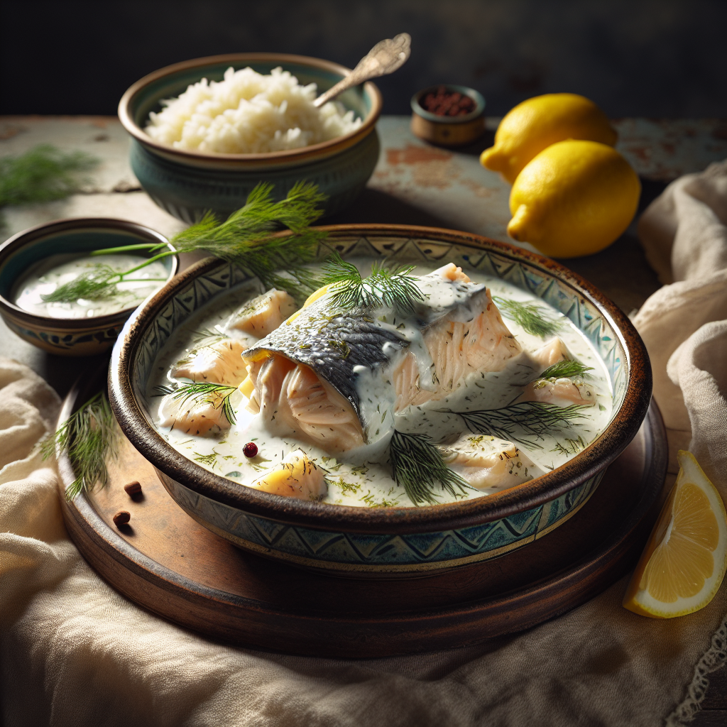 Nationalgericht Libanon: #Samak bil Laban# (Rezept)