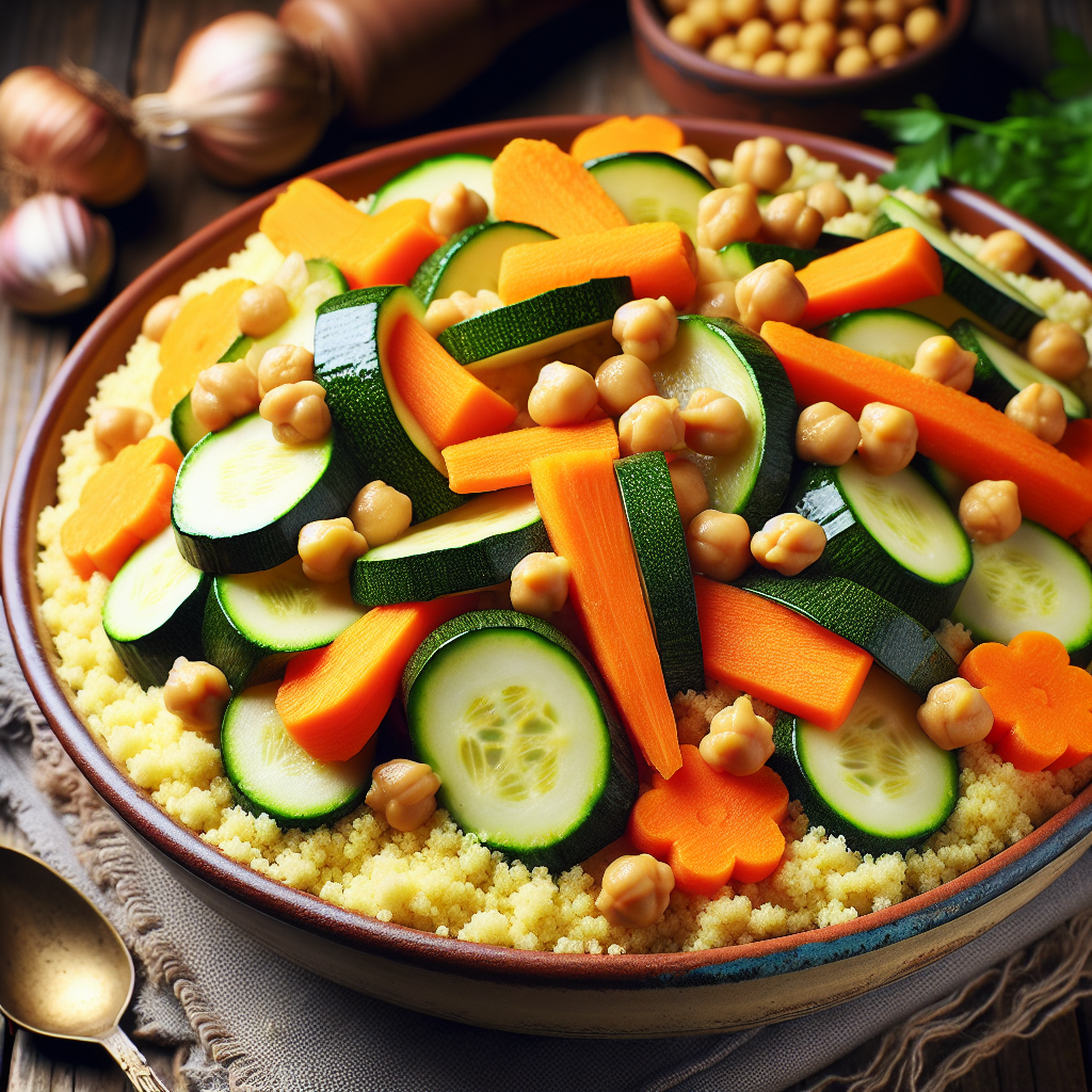 Nationalgericht Libyen: #Couscous bil Khodra# (Rezept)