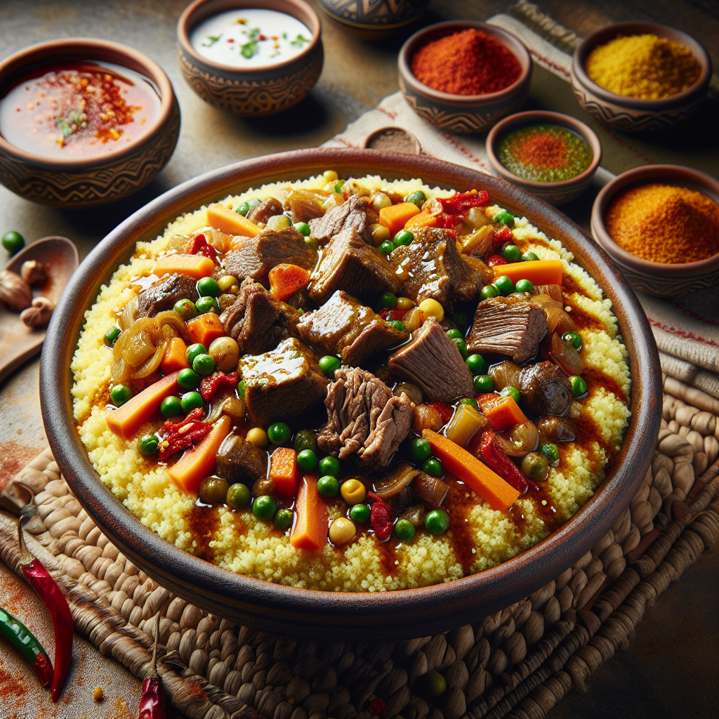 Nationalgericht Libyen: #Libyan Couscous# (Rezept)