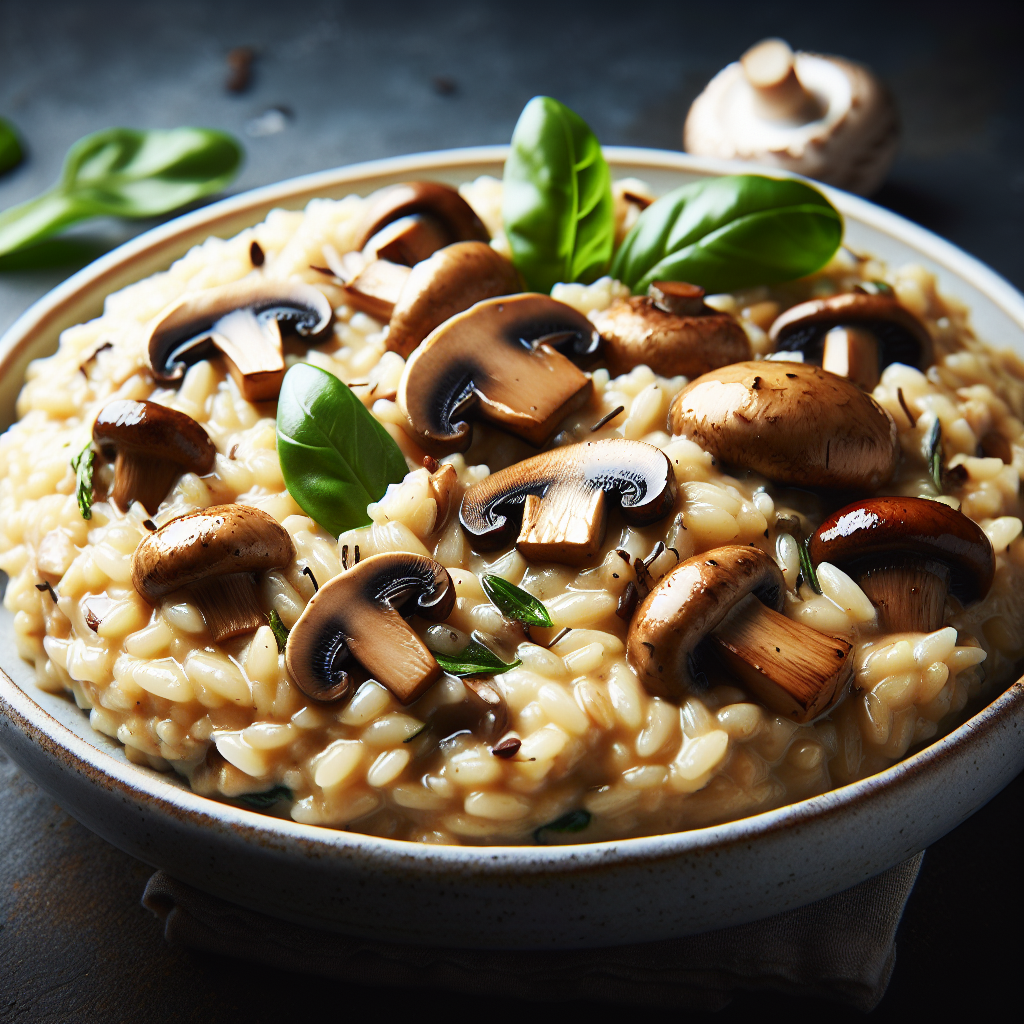 Nationalgericht Liechtenstein: #Risotto mit Pilzen# (Rezept)