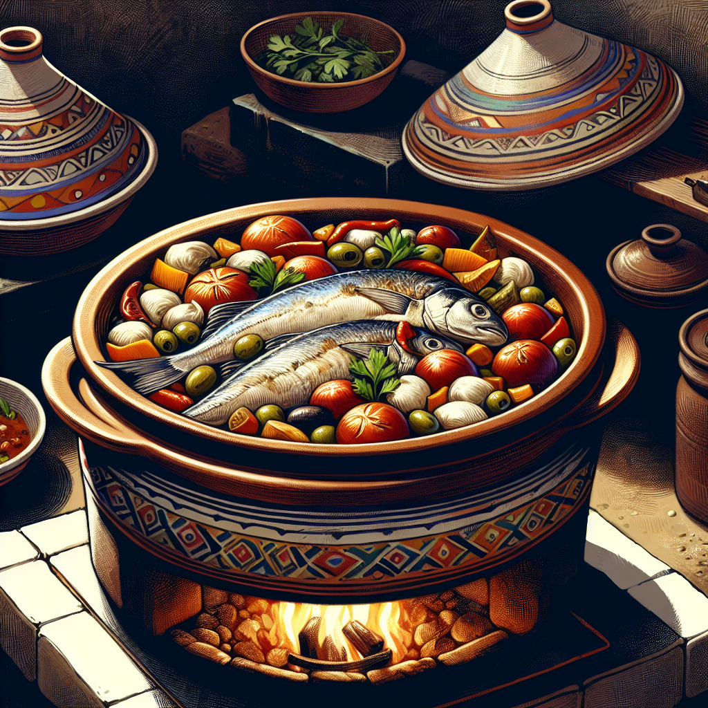 Nationalgericht Marokko: #Tajine de Poisson# (Rezept)