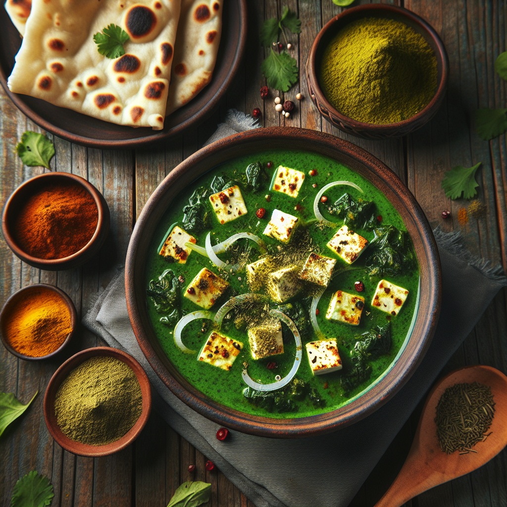 Nationalgericht Mauritius: #Palak Paneer# (Rezept)