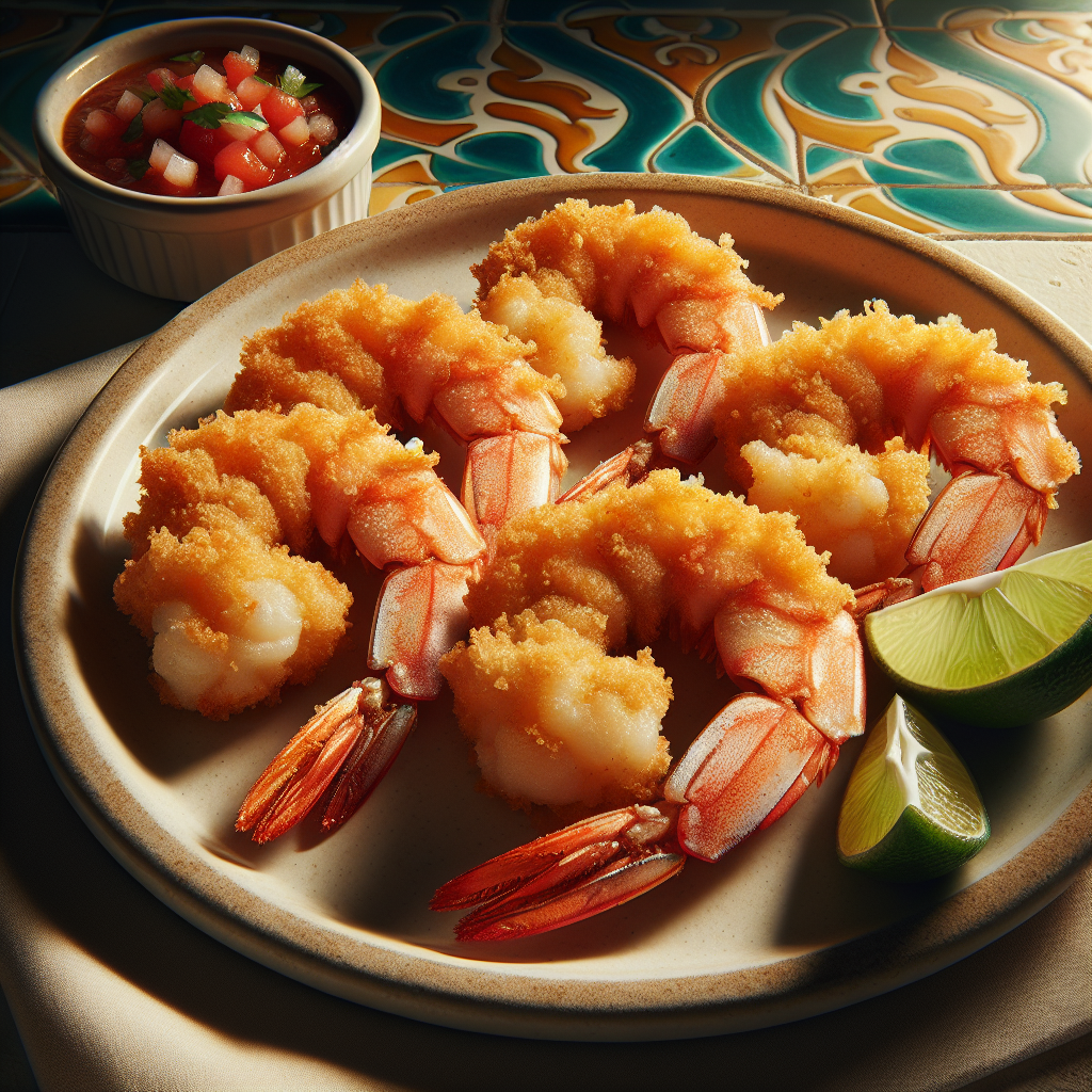 Nationalgericht Mexiko: #Camarones Empanizados# (Rezept)