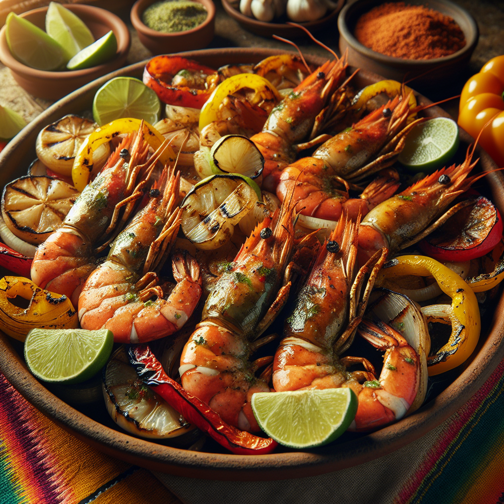 Nationalgericht Mexiko: #Camarones Zarandeados# (Rezept)