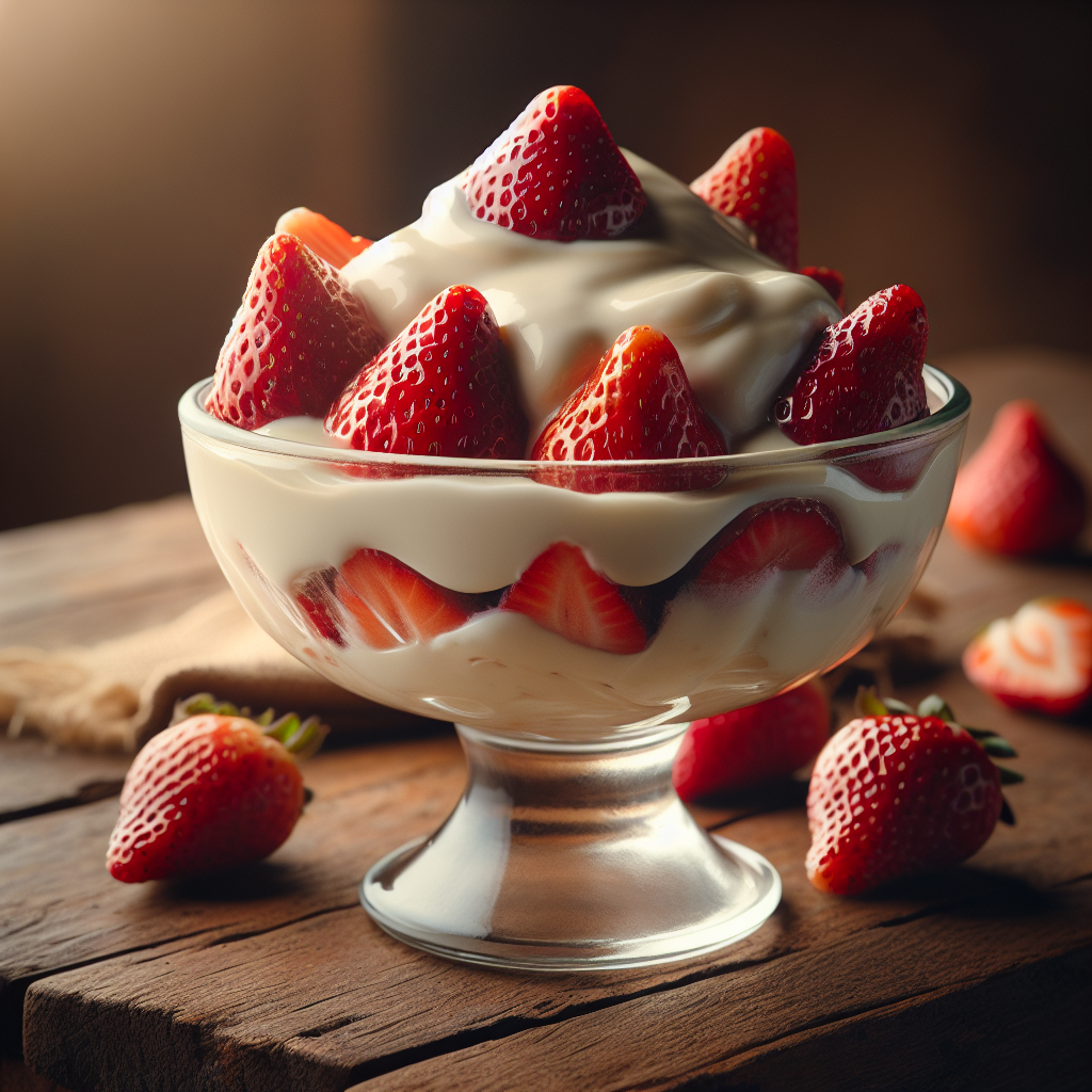 Nationalgericht Mexiko: #Fresas con Crema# (Rezept)