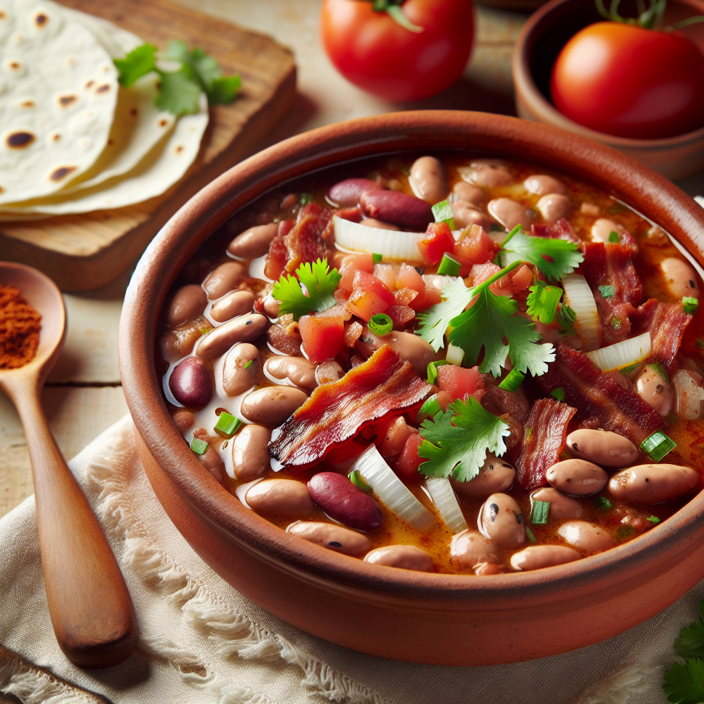 Nationalgericht Mexiko: #Frijoles Charros# (Rezept)