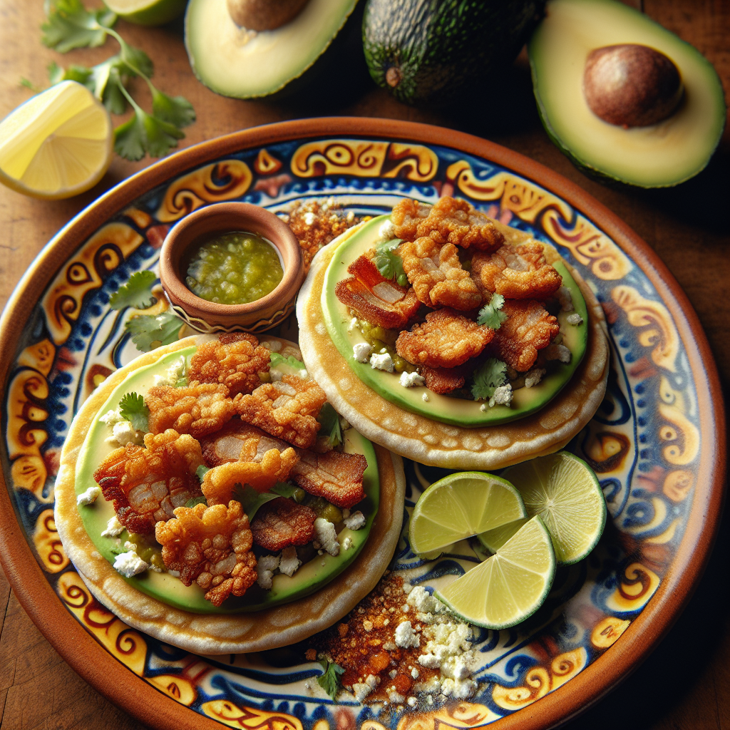 Nationalgericht Mexiko: #Gorditas de Chicharrón# (Rezept)