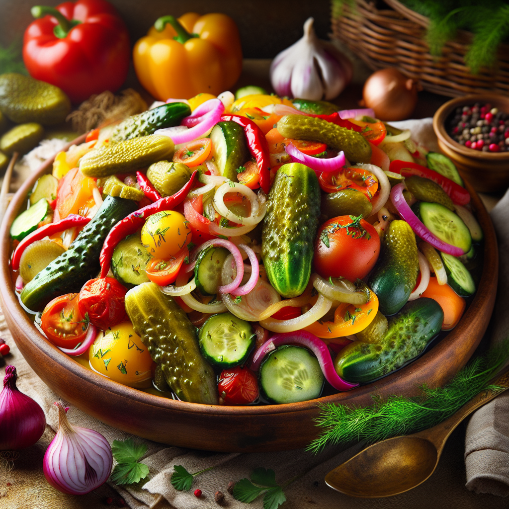 Nationalgericht Moldawien: #Salată cu murături# (Rezept)