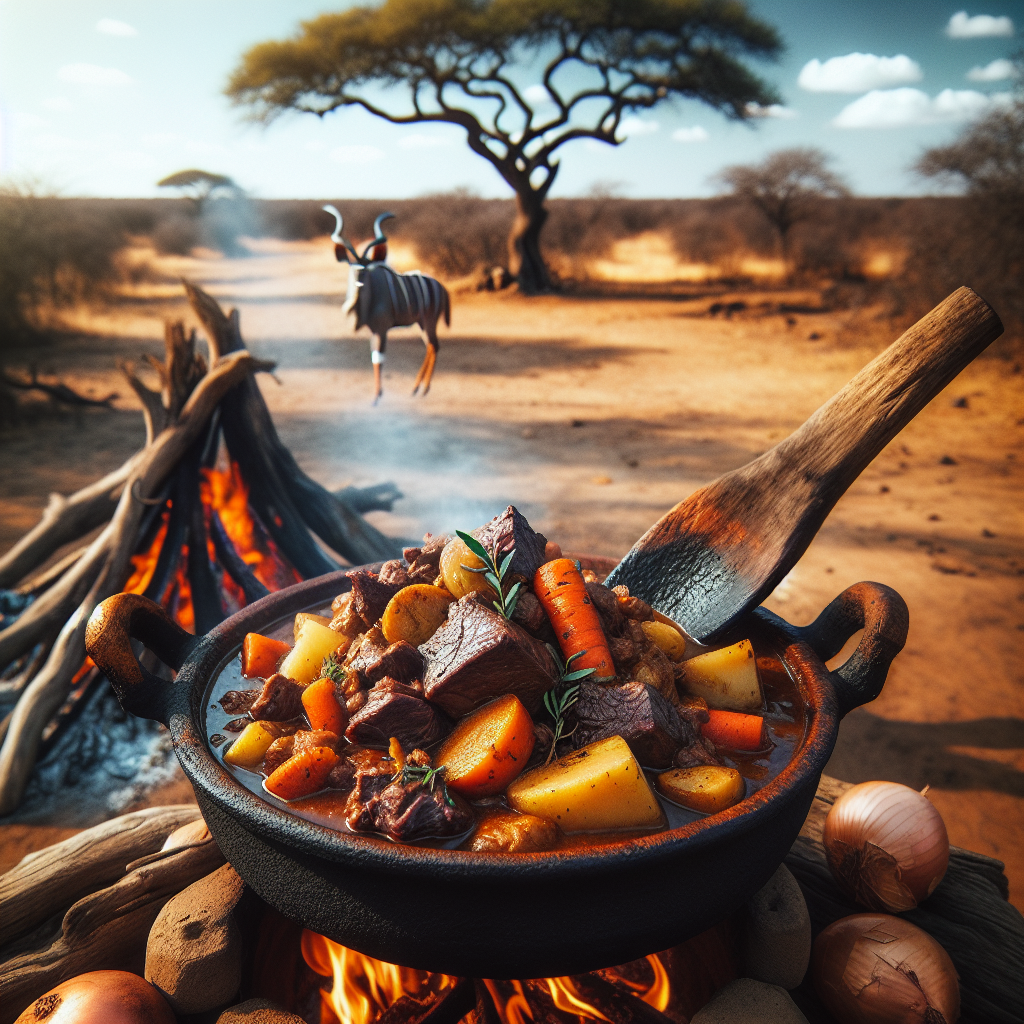 Nationalgericht Namibia: #Kudu Stew# (Rezept)