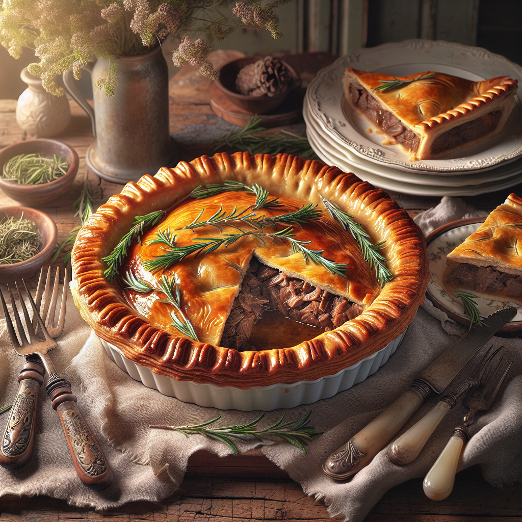 Nationalgericht Namibia: #Springbok Pie# (Rezept)