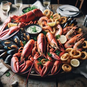 Nationalgericht Neuseeland: #Seafood Platter# (Rezept)