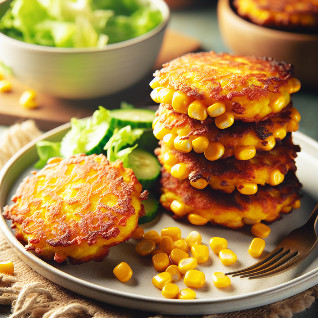 Nationalgericht Neuseeland: #Sweetcorn Fritters# (Rezept)