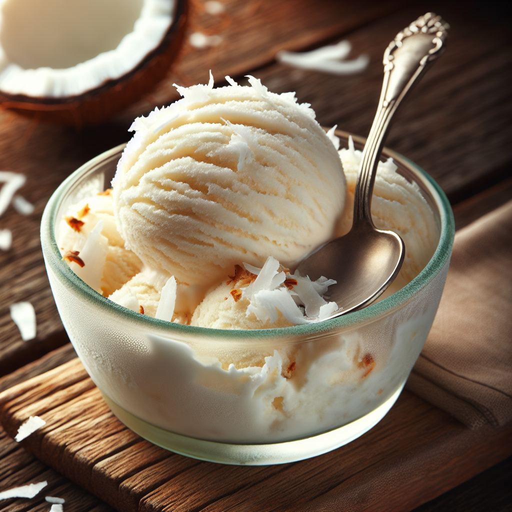 Nationalgericht Nicaragua: #Helado de Coco# (Rezept)