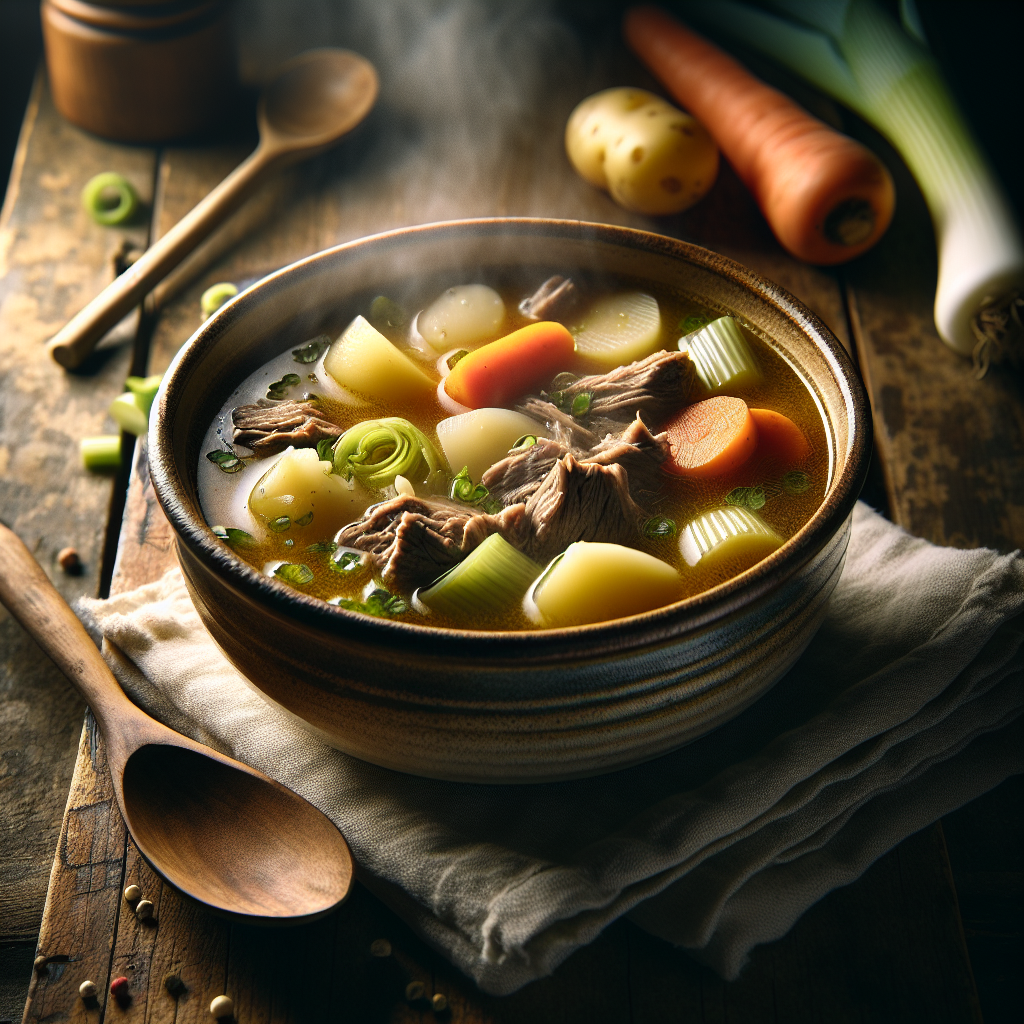 Nationalgericht Norwegen: #Kjøttsuppe# (Rezept)