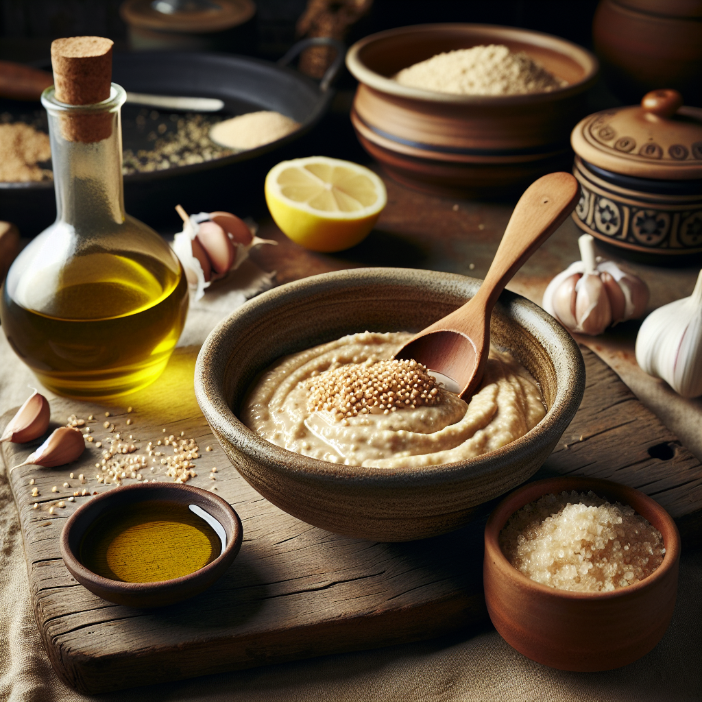 Nationalgericht Oman: #Tahini Sauce# (Rezept)