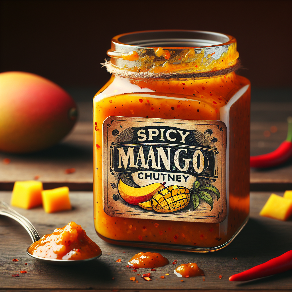 Nationalgericht Pakistan: #Spicy Mango Chutney# (Rezept)