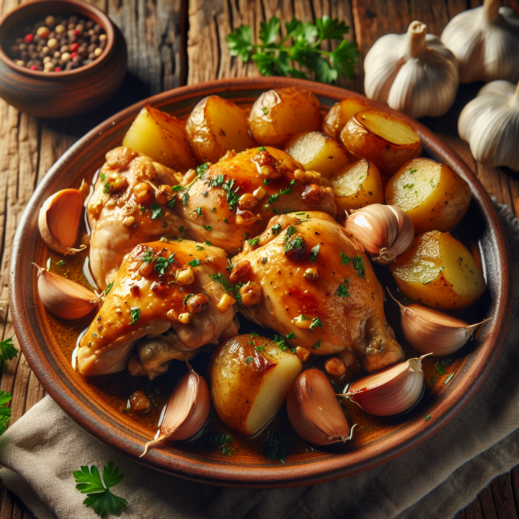 Nationalgericht Peru: #Pollo al Ajillo# (Rezept)