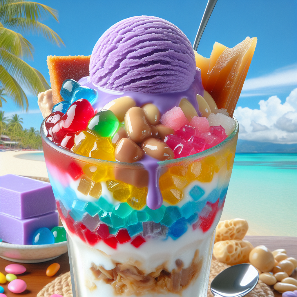 Nationalgericht Philippinen: #Halo-Halo de Special# (Rezept)