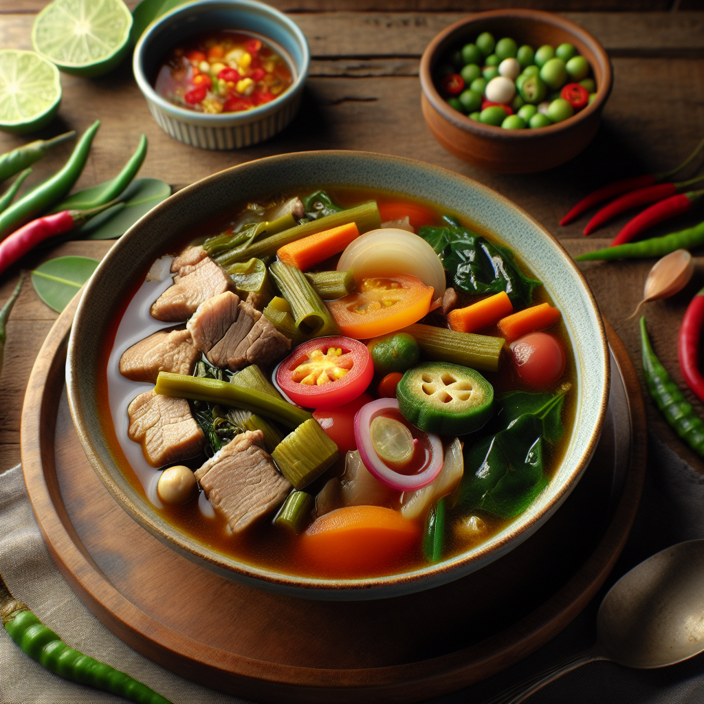 Nationalgericht Philippinen: #Sinigang na Baboy# (Rezept)