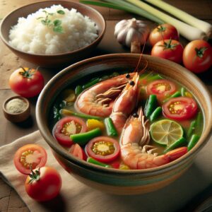 Nationalgericht Philippinen: #Sinigang na Hipon# (Rezept)