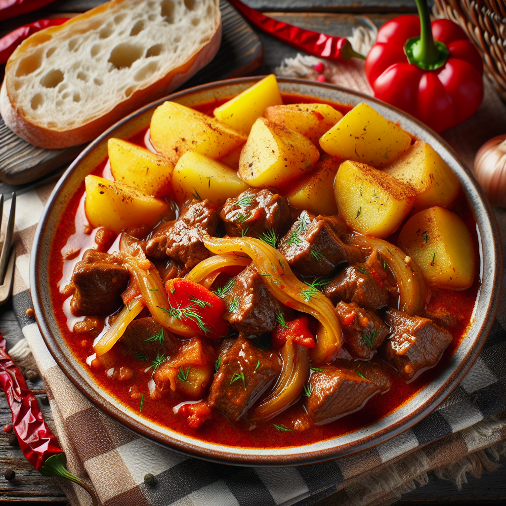 Nationalgericht Rumänien: #Tocăniță de vită cu cartofi# (Rezept)