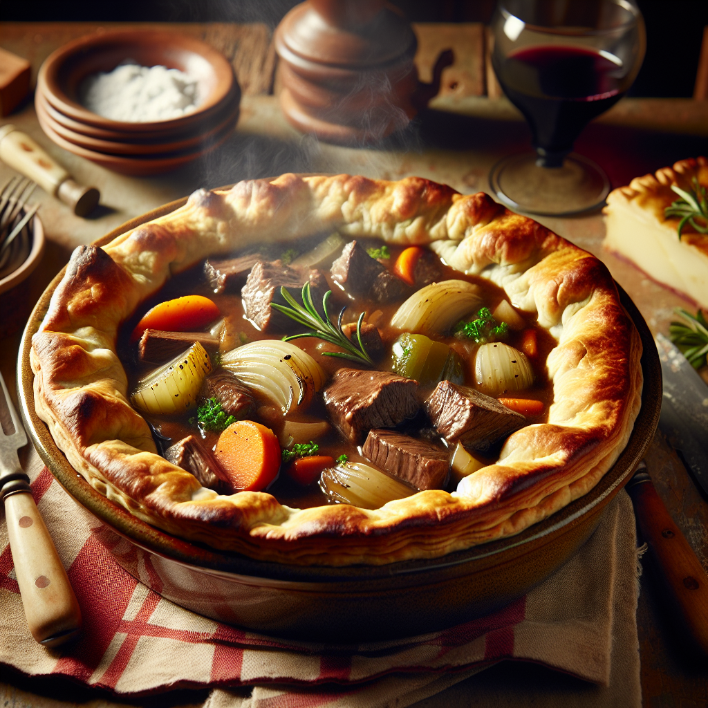 Nationalgericht Südafrika: #Venison Pie# (Rezept)