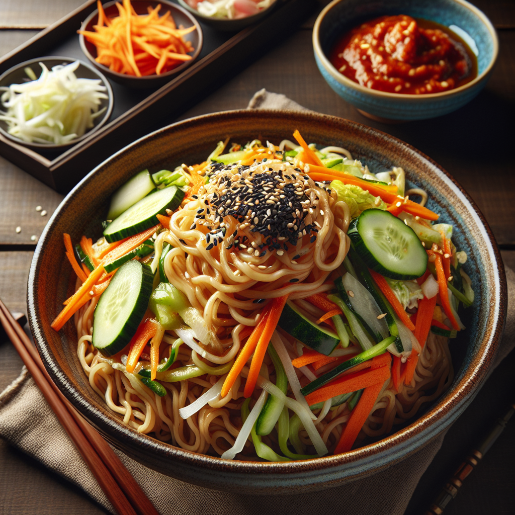 Nationalgericht Südkorea: #Jjolmyeon# (Rezept)