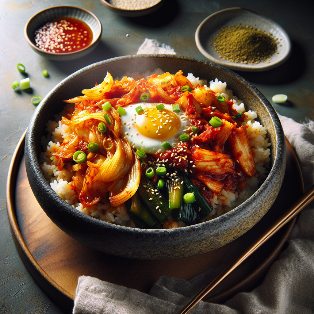 Nationalgericht Südkorea: #Kimchi Bokkeumbap# (Rezept)