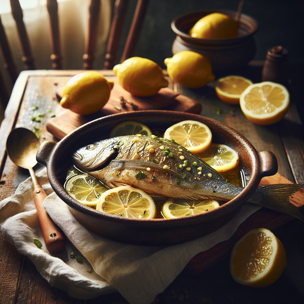 Nationalgericht Samoa: #Lemon-Marinated Fish# (Rezept)