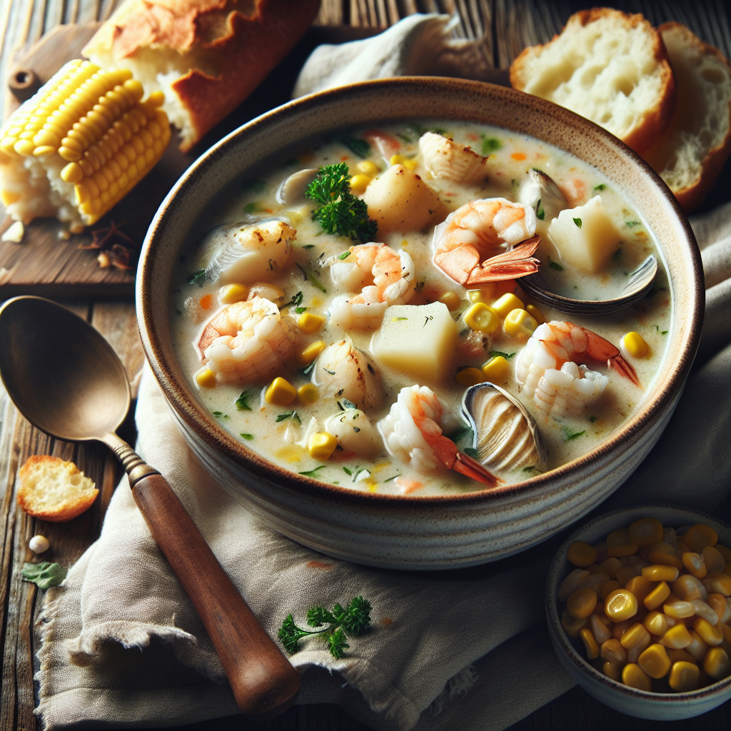 Nationalgericht Samoa: #Seafood Chowder# (Rezept)