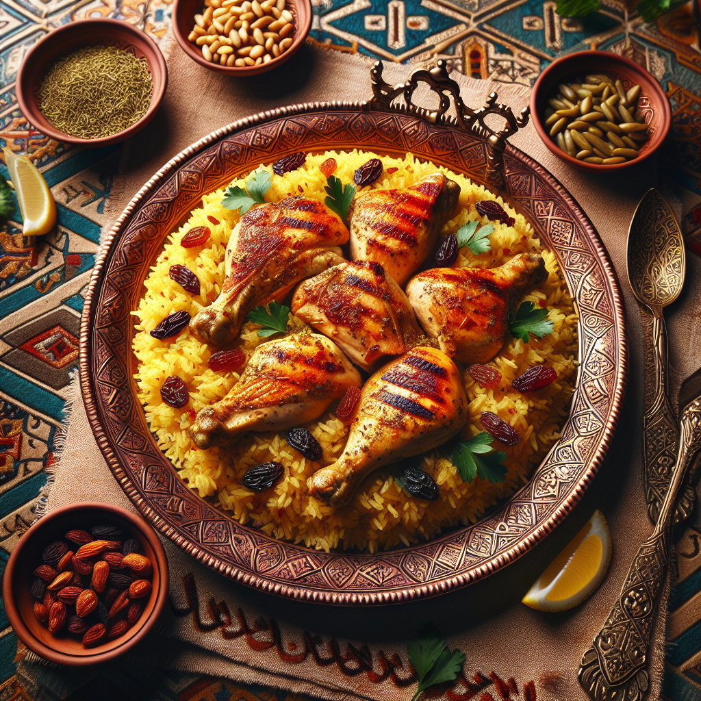 Nationalgericht Saudi-Arabien: #Chicken Machboos# (Rezept)