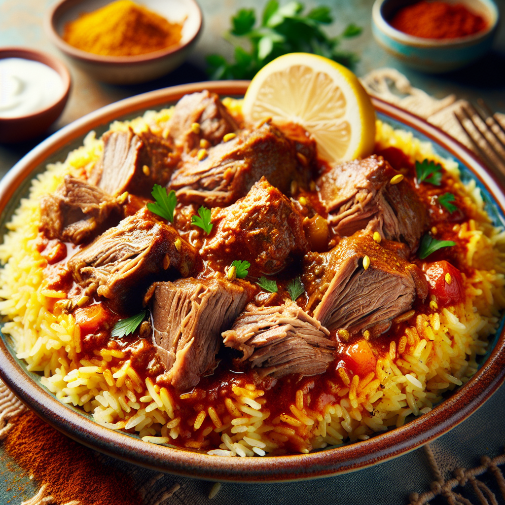 Nationalgericht Saudi-Arabien: #Kabsa Lahm# (Rezept)