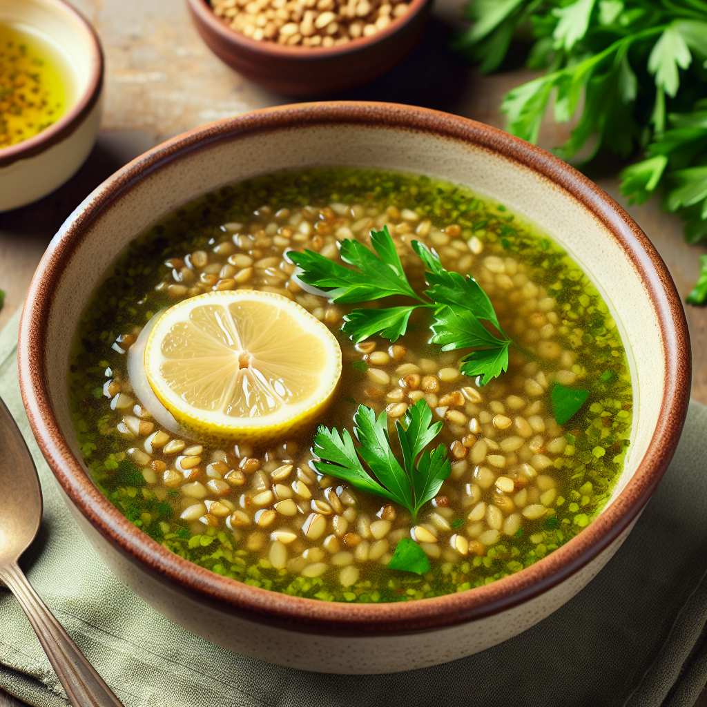 Nationalgericht Saudi-Arabien: #Shorbat Freekeh# (Rezept)