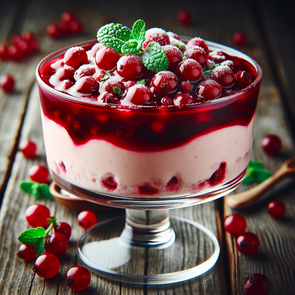 Nationalgericht Schweden: #Lingonparfait# (Rezept)