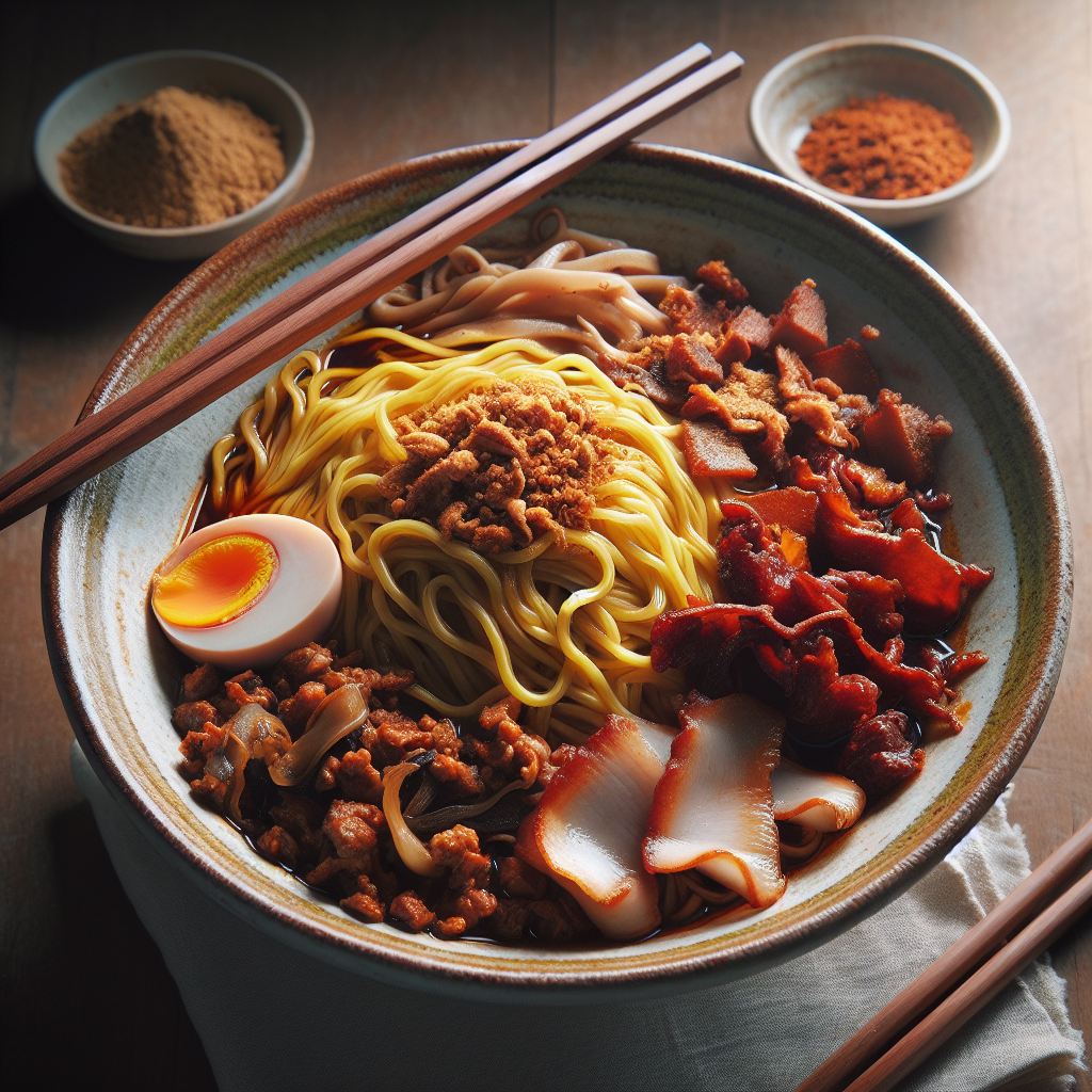 Nationalgericht Singapur: #Bak Chor Mee# (Rezept)