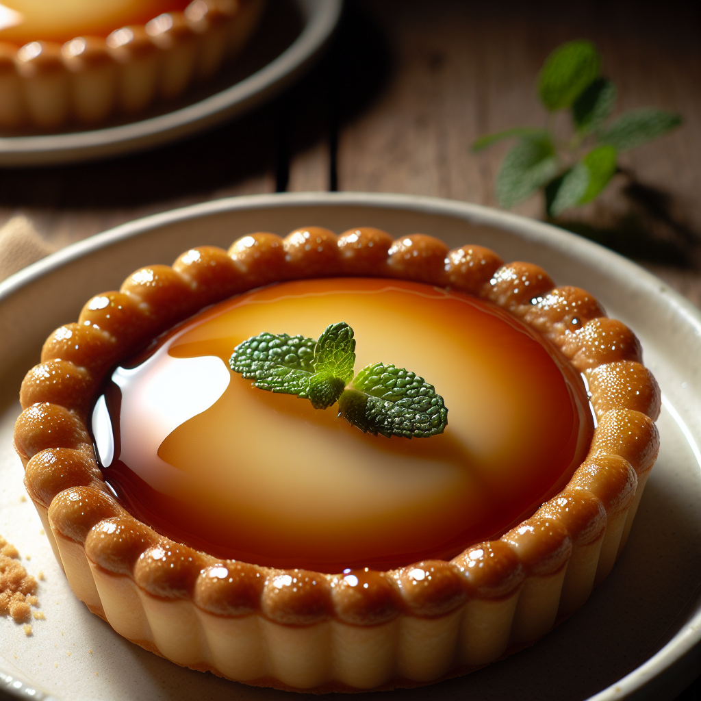 Nationalgericht Singapur: #Beancurd Tart# (Rezept)