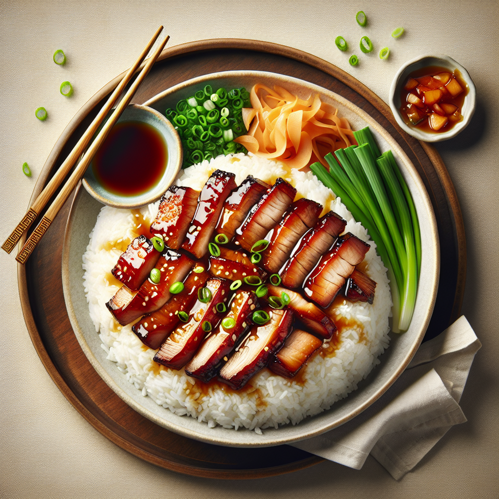 Nationalgericht Singapur: #Char Siew Rice# (Rezept)