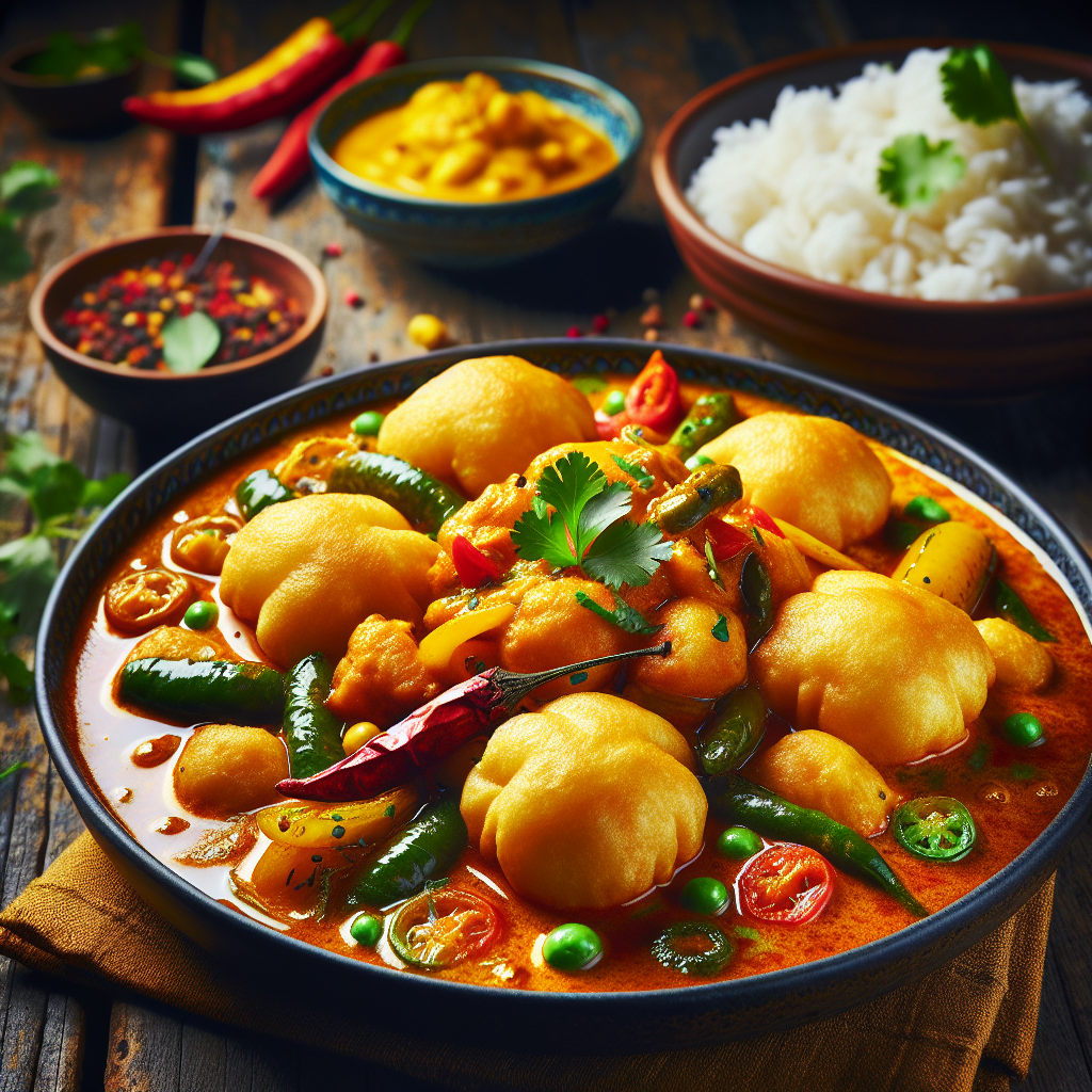 Nationalgericht Singapur: #Golden Pillow Curry# (Rezept)