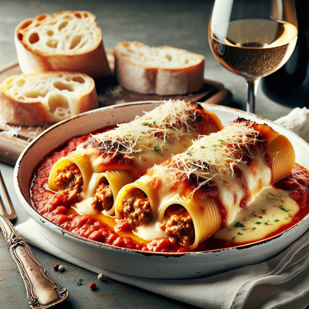 Nationalgericht Spanien: #Canelones de Carne# (Rezept)