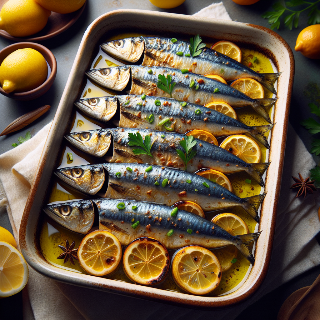 Nationalgericht Spanien: #Sardinas al Horno# (Rezept)