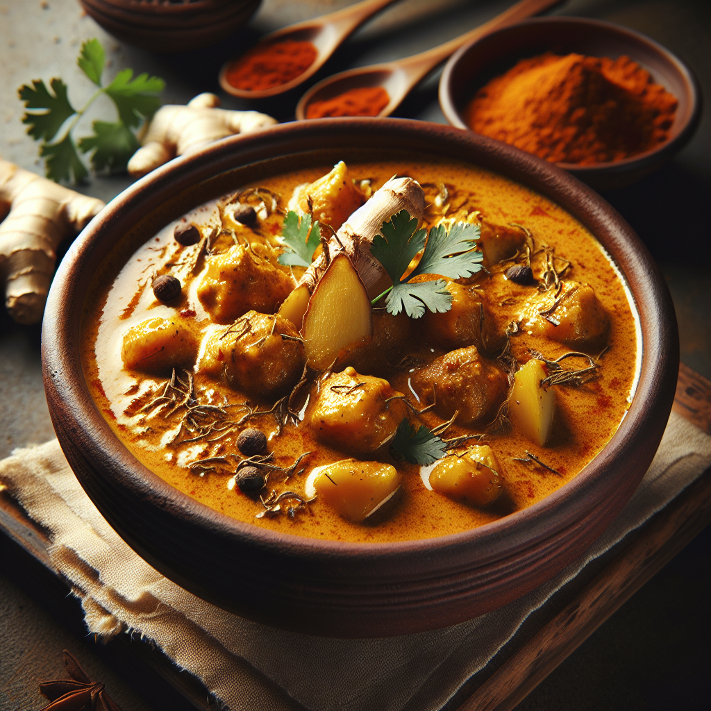 Nationalgericht Sri Lanka: #Ginger Curry# (Rezept)