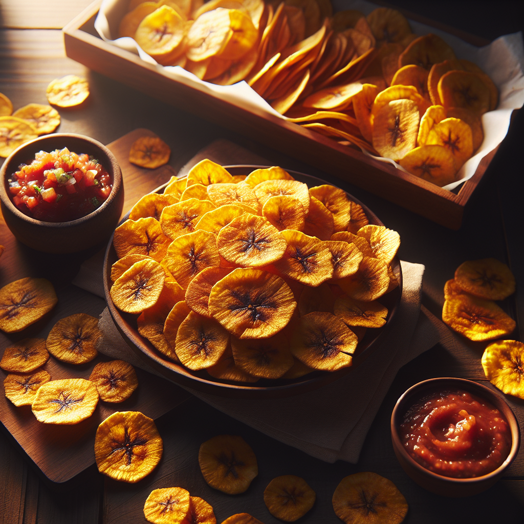 Nationalgericht St. Lucia: #Plantain Chips# (Rezept)