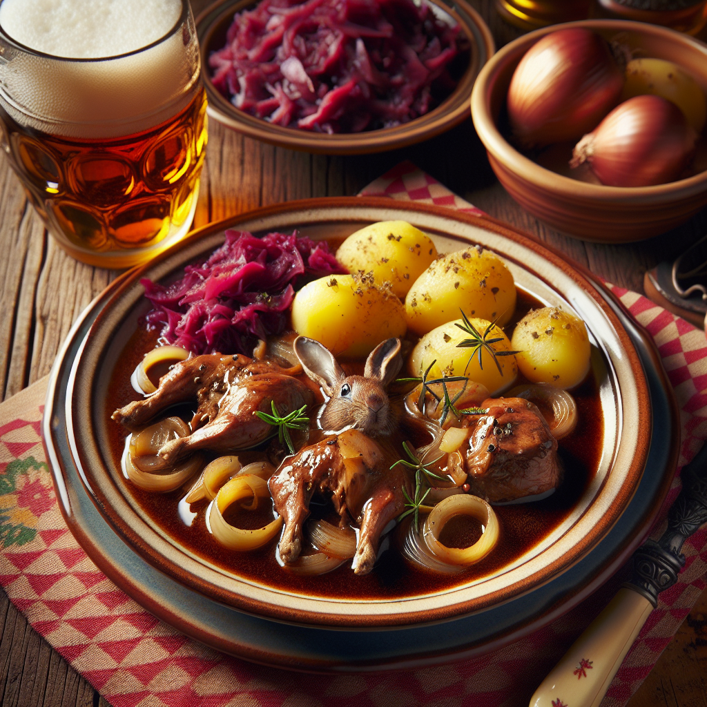 Nationalgericht Österreich: #Hasenpfeffer# (Rezept)