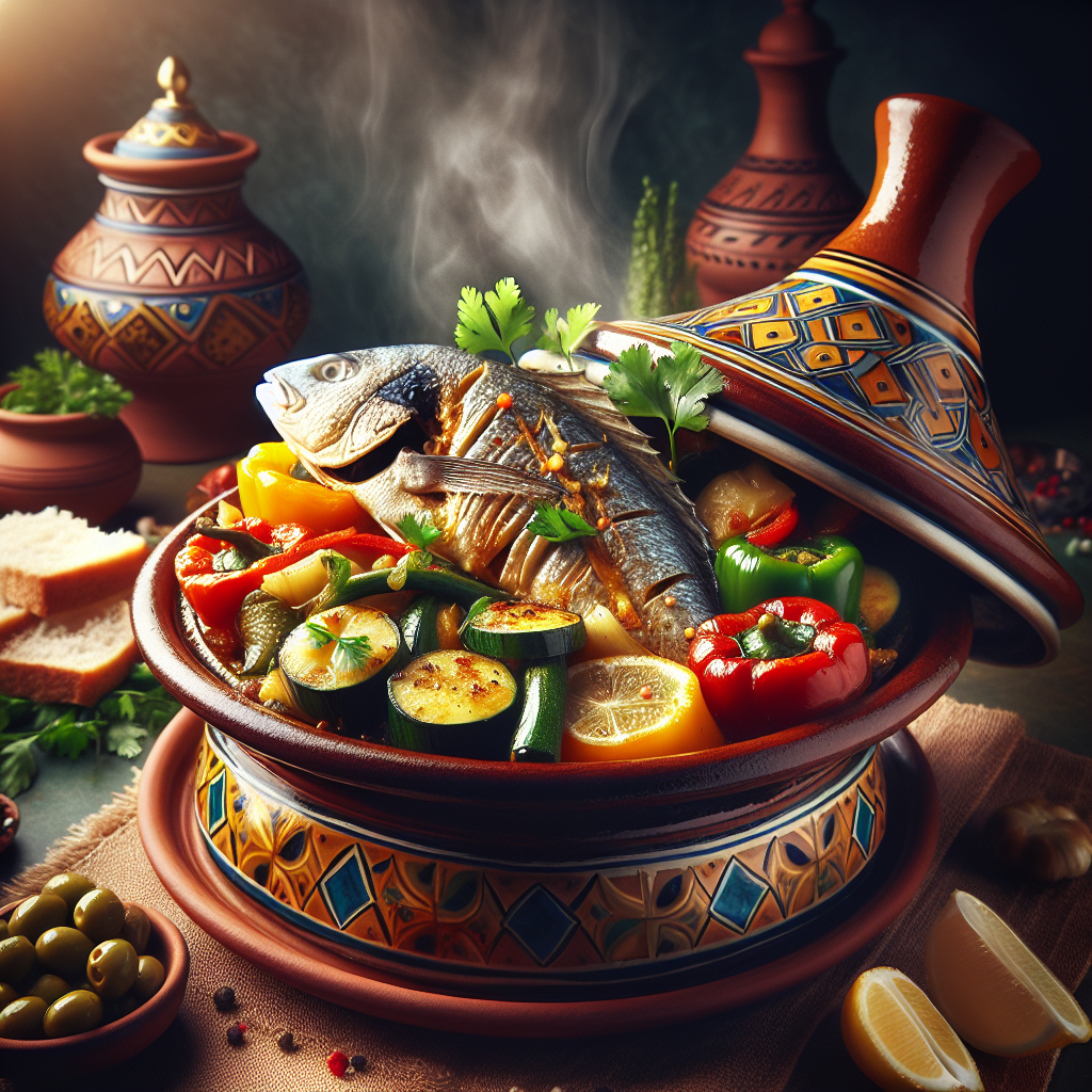 Nationalgericht Sudan: #Fish Tagine# (Rezept)