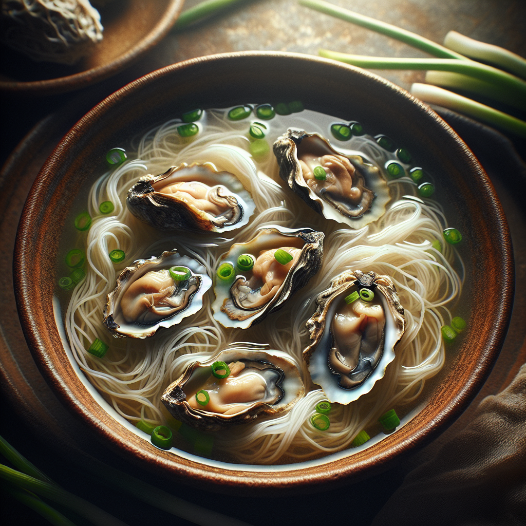 Nationalgericht Taiwan: #Oyster Vermicelli# (Rezept)