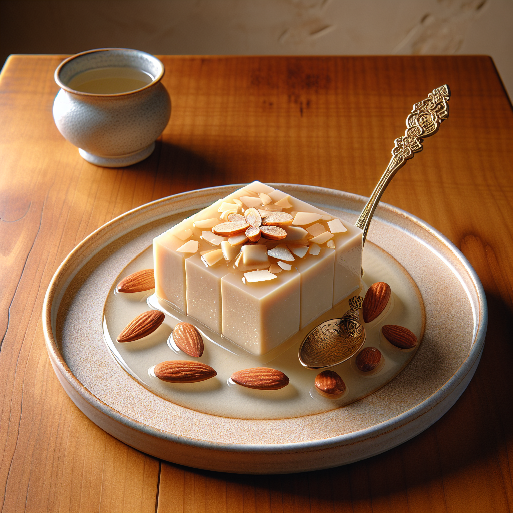 Nationalgericht Taiwan: #Sweet Almond Tofu# (Rezept)