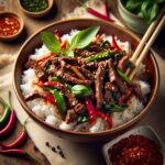 Nationalgericht Thailand: #Neua Pad Prik# (Rezept)