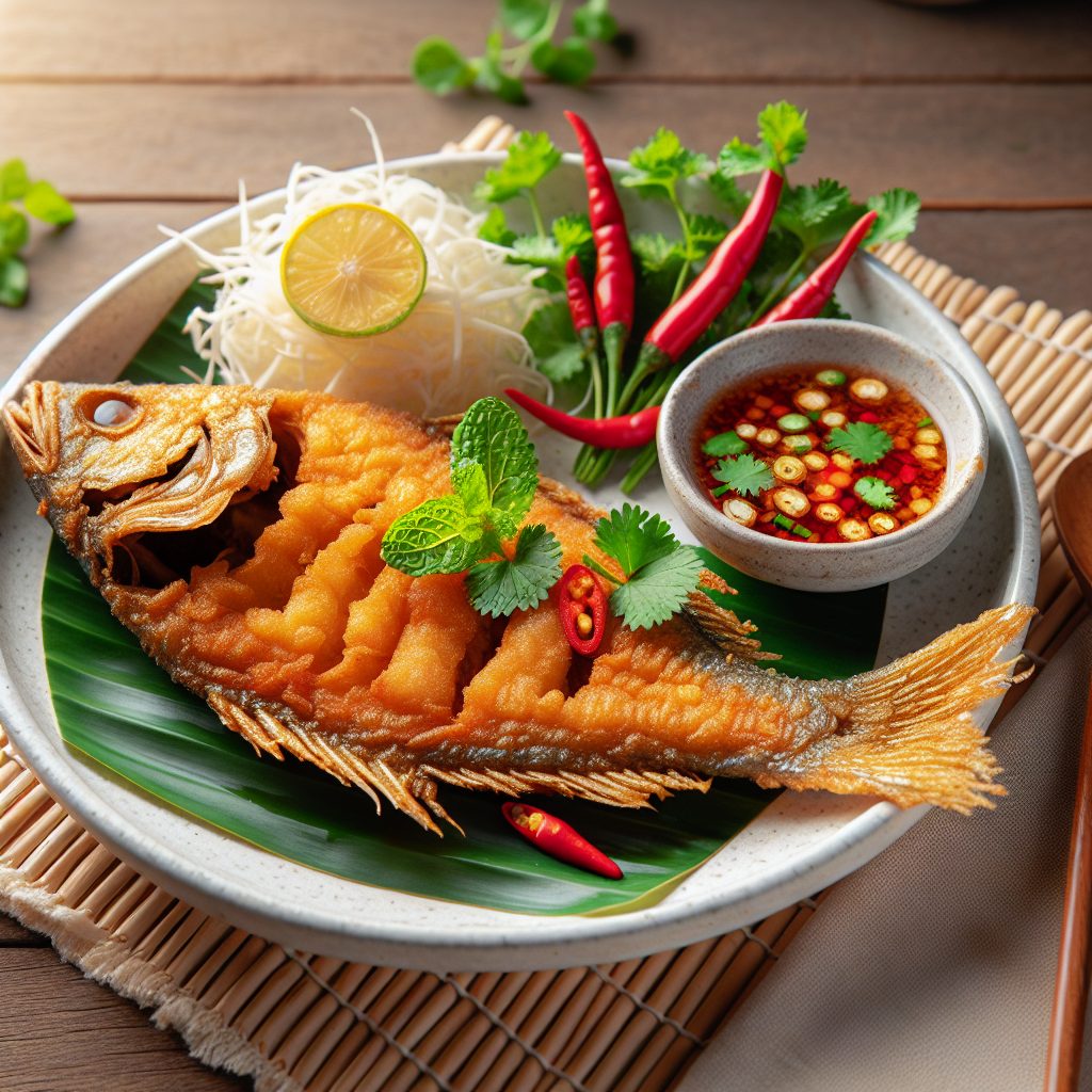 Nationalgericht Thailand: #Pla Tod# (Rezept)