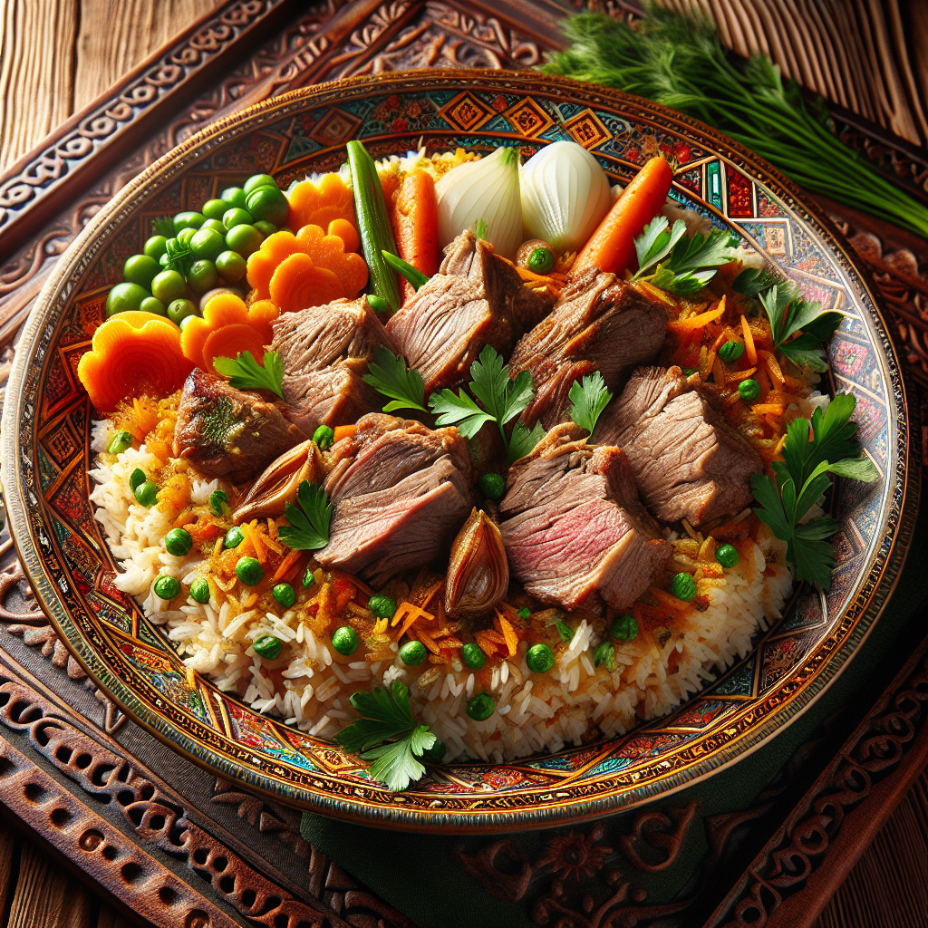 Nationalgericht Turkmenistan: #Karakum Plov# (Rezept)